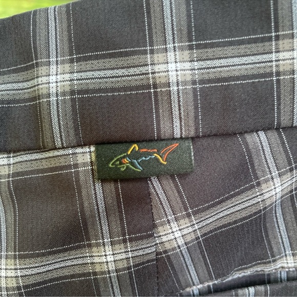 GREG NORMAL golf shorts in black and white plaid - Picture 5 of 5